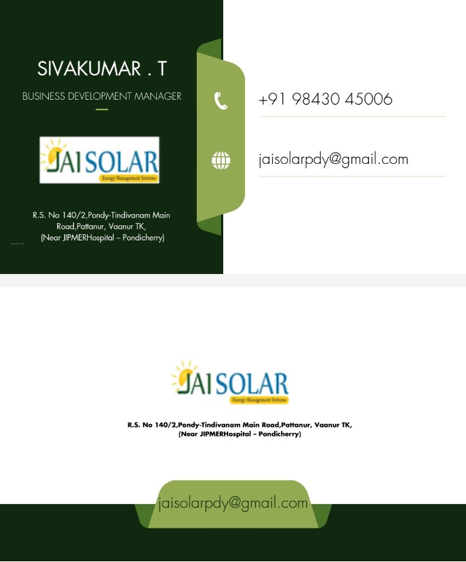Visiting Card Front